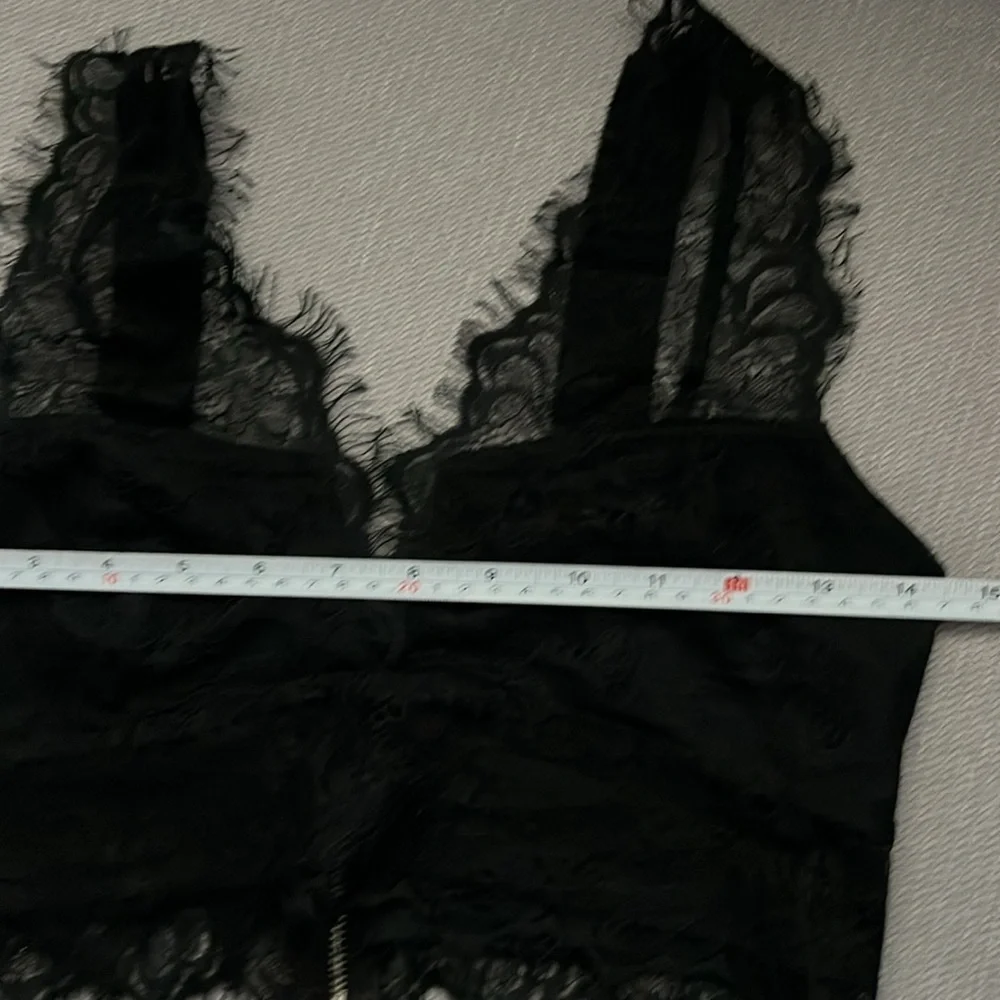 Topshop Black Lace Bralette